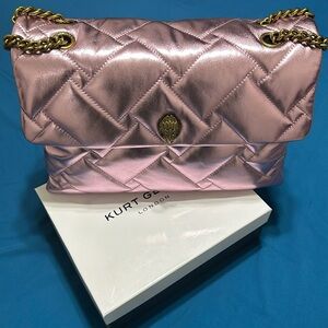 Metallic Pink XXL Kurt Geiger bag - Tags attached never worn